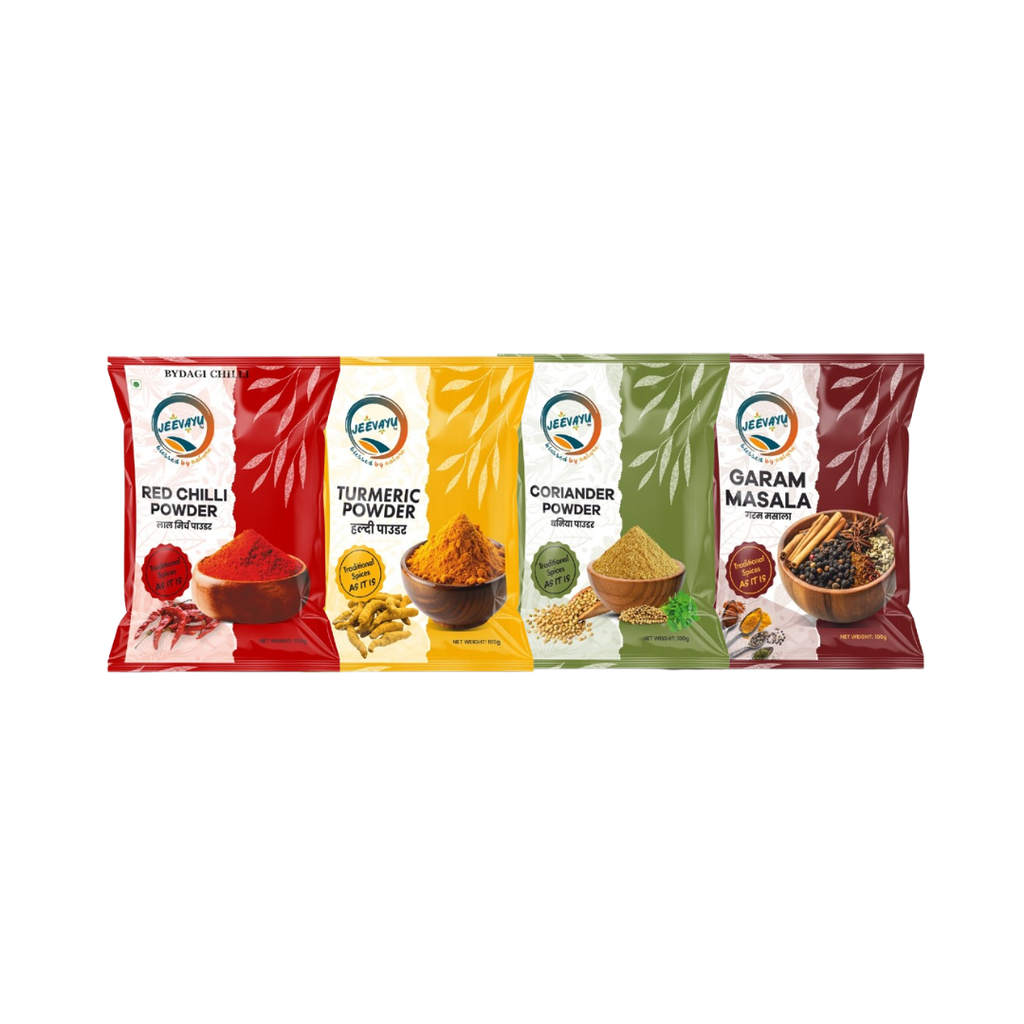 SPICES COMBO-2 (4 Packs 100g Each)