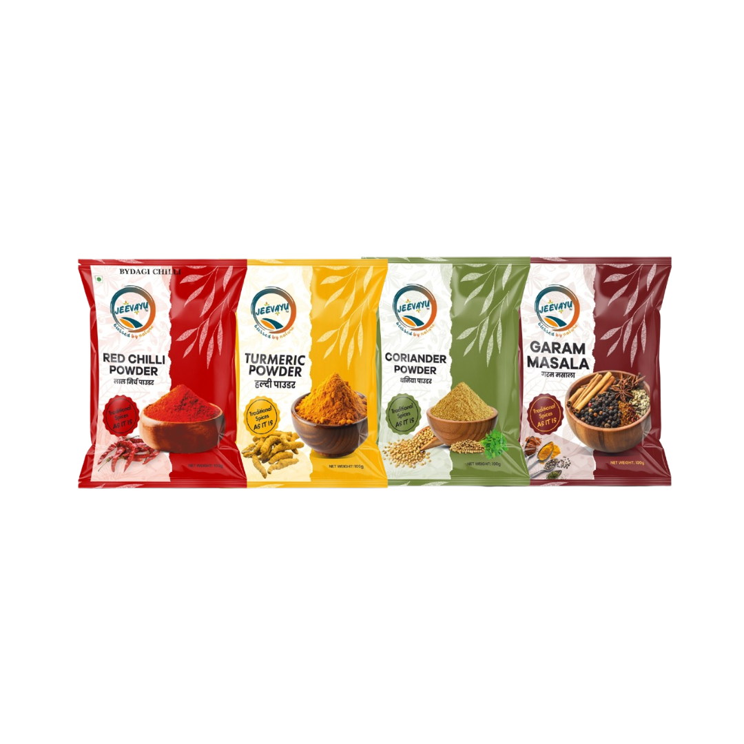 SPICES COMBO-2 (4 Packs 100g Each)