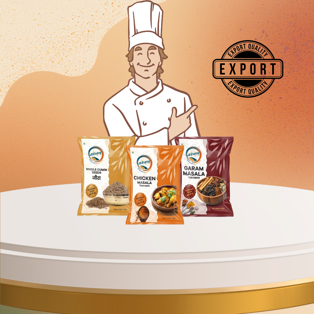 SPICES COMBO-3 (3 Packs 100g Each)