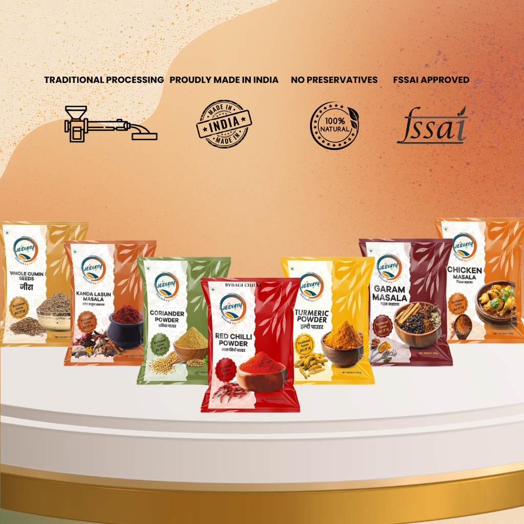SPICES COMBO-6 (7 Packs 100g Each)