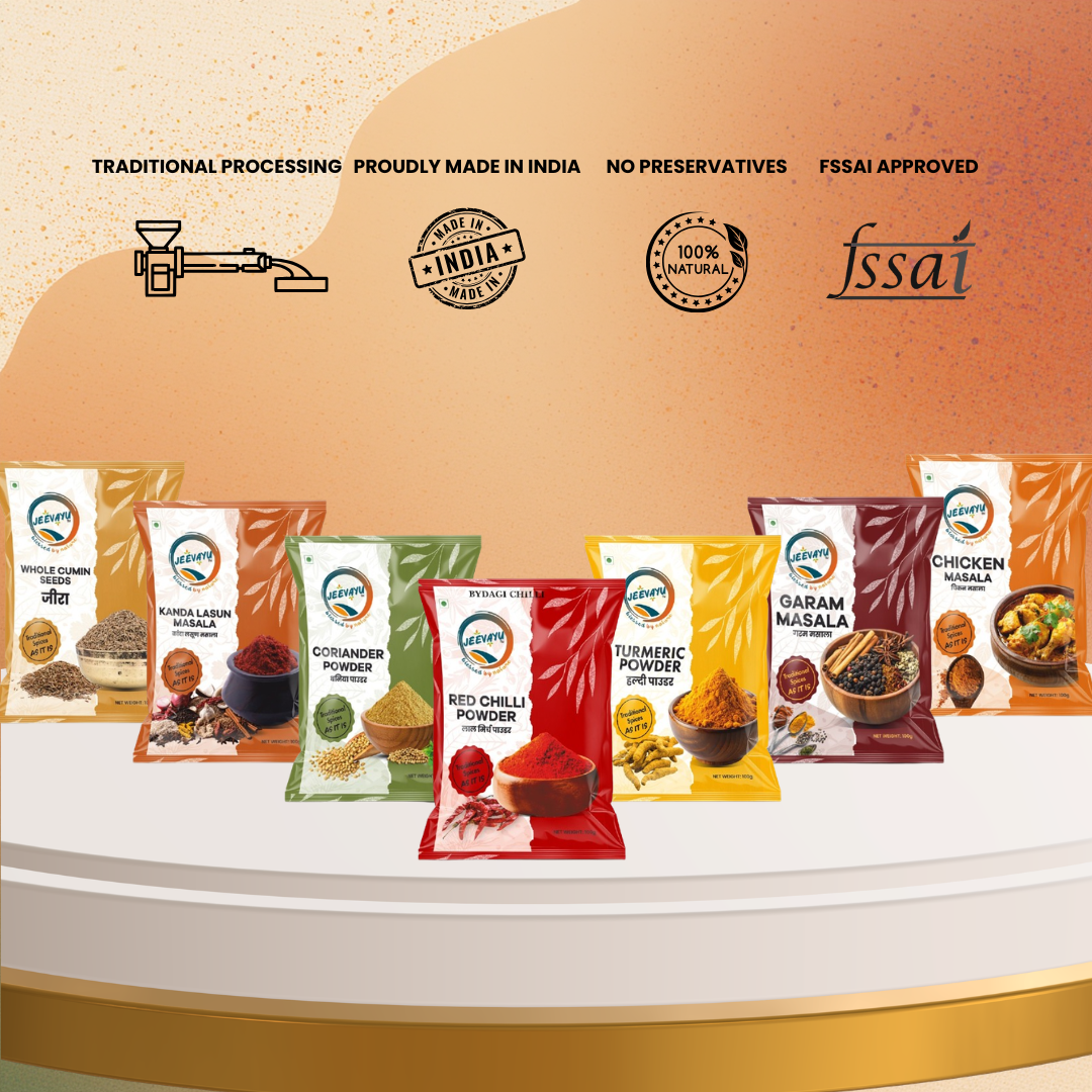 SPICES COMBO-6 (7 Packs 100g Each)