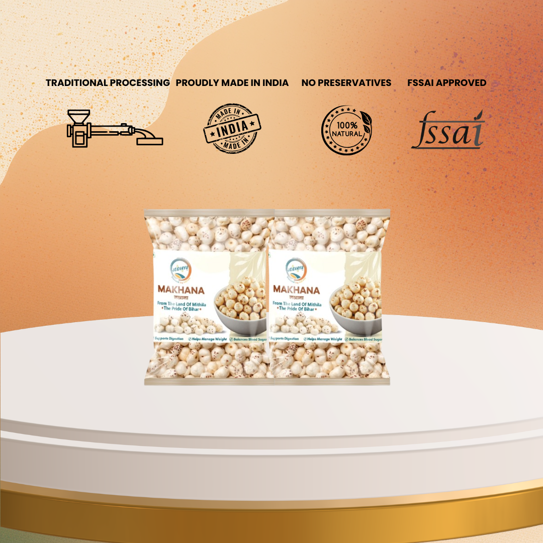 MAKHANA COMBO-1 (2 Packs of 100g)