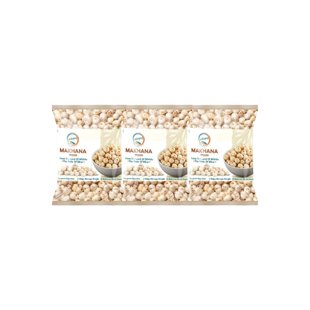 MAKHANA COMBO-3 (2 Packs of 200g and 1 Pack of 100g)