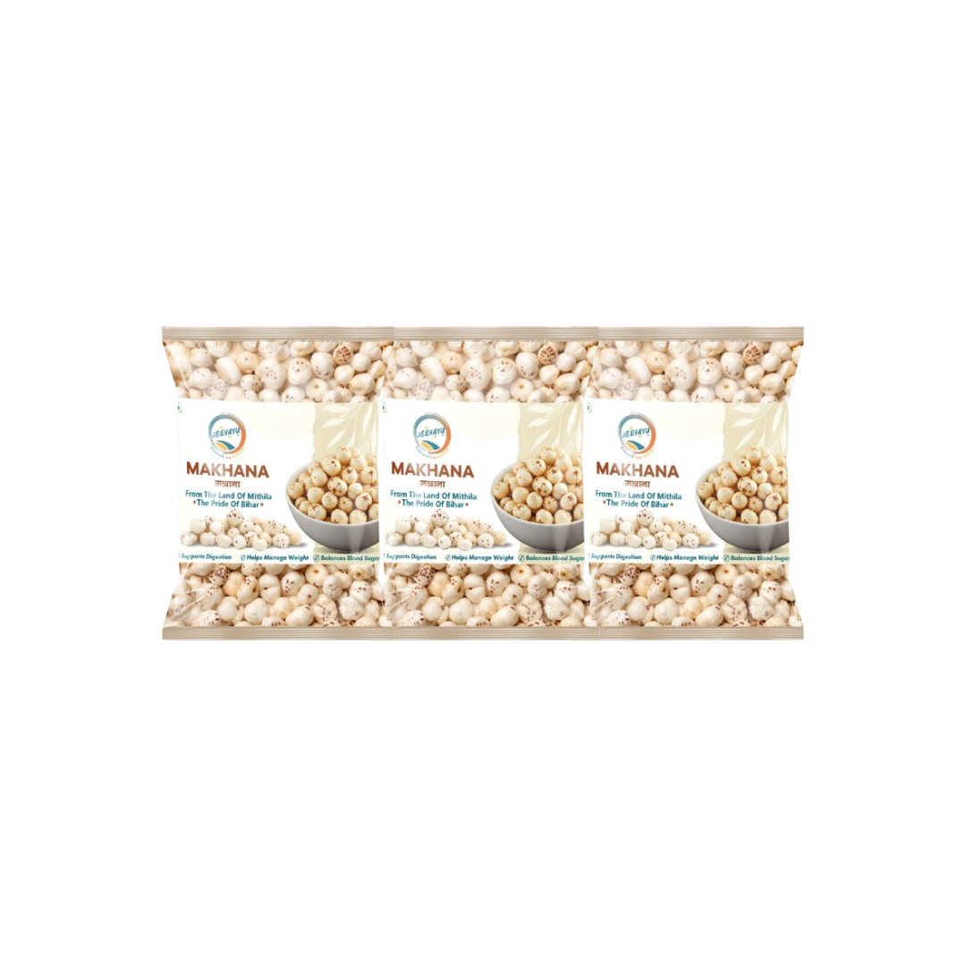MAKHANA COMBO-3 (2 Packs of 200g and 1 Pack of 100g)