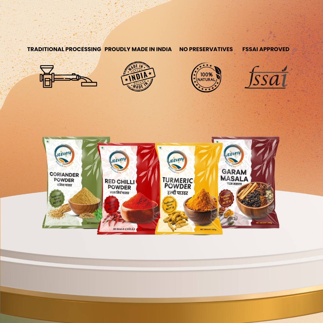 SPICES COMBO-1 (4 Packs 200g Each)