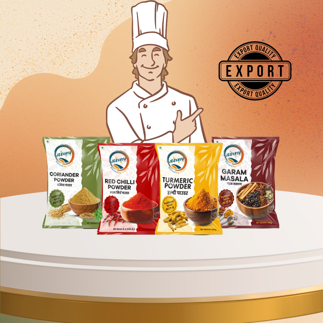 SPICES COMBO-1 (4 Packs 200g Each)
